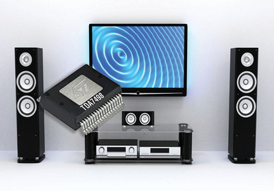 意法半导体扩展D类放大器产品线，赋能高端家用多媒体设备兼顾美学与音质